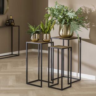 Newest Bronze Plant Stands Inside Bronze Plant Stands & Telephone Tables You'll Love (View 12 of 15)