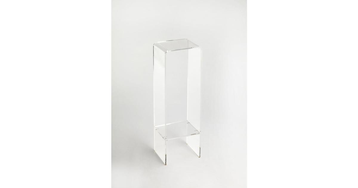Newest Butler Crystal Clear Collection 3612335 Acrylic Plant Stand • Price » In Crystal Clear Plant Stands (View 5 of 15)