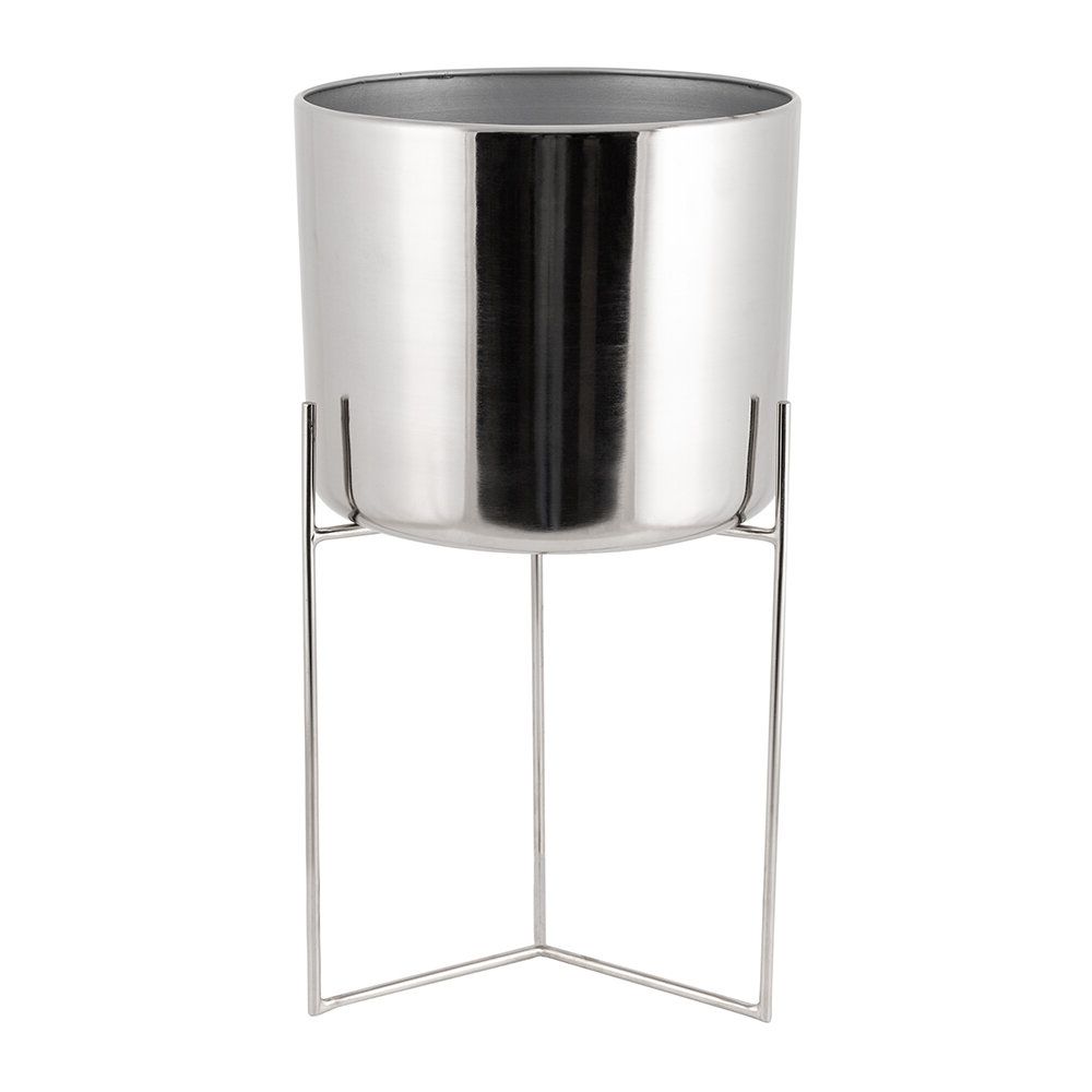 Nickel Plant Stands Within Most Recently Released Buy Luxe Raised Nickel Planter – Short (View 12 of 15)