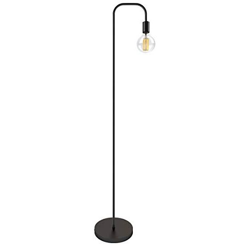 Oneach Industrial Led Floor Lamp For Living Room Bedroom Reading Office  Metal Minimalist Standing Lamp Black(bulb Not Included) – – Amazon Inside Well Liked Minimalist Standing Lamps (View 15 of 15)