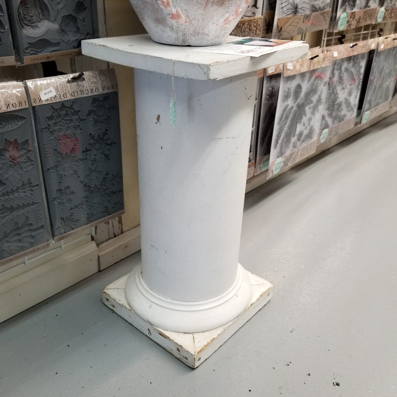Pillar Plant Stands With Most Recently Released White Pillar Plant Stand 10.5 X (View 14 of 15)