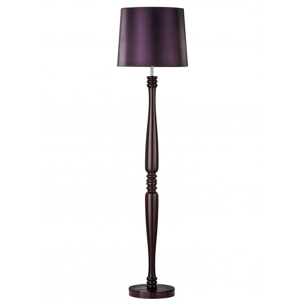 Purple Standing Lamps With Regard To Most Popular Buy Purple High Gloss Curvy Floor Standing Lampfusion Living (View 1 of 15)
