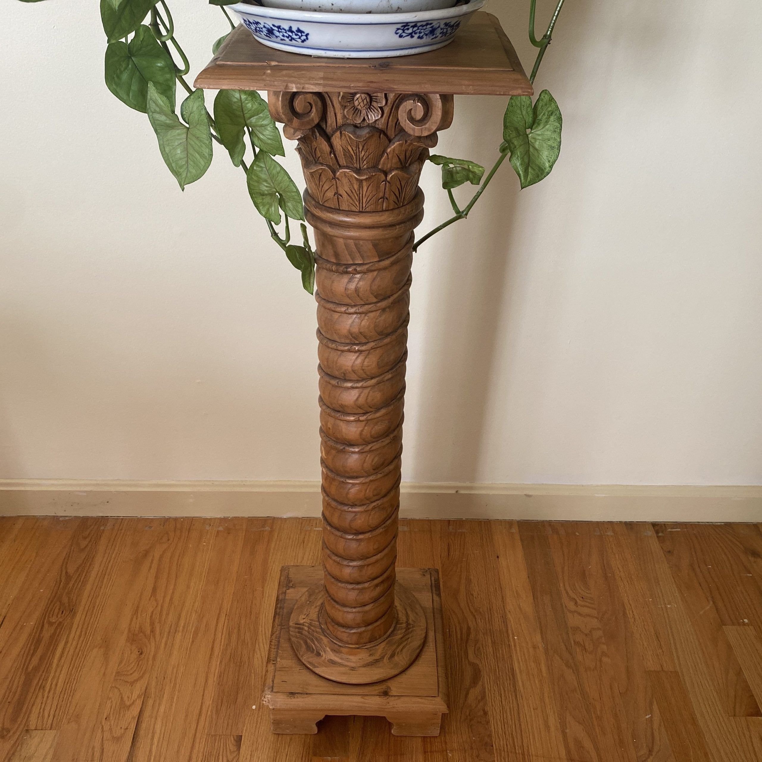 Roman Plant Stand – Etsy Throughout Well Known Pillar Plant Stands (View 12 of 15)