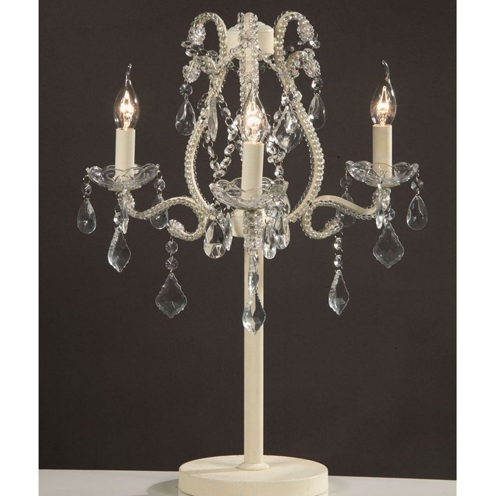 Table Lamps Regarding Best And Newest Chandelier Style Standing Lamps (View 8 of 15)