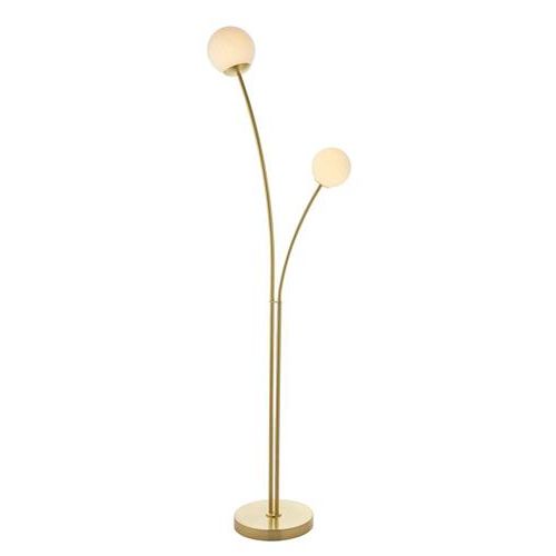 The Lighting  Superstore With Regard To Satin Brass Standing Lamps (View 4 of 15)