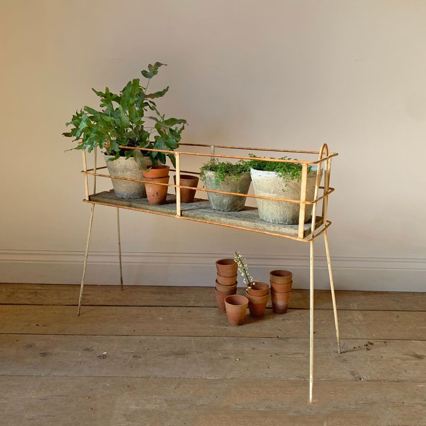 Vintage Garden Plant Stand (View 7 of 15)