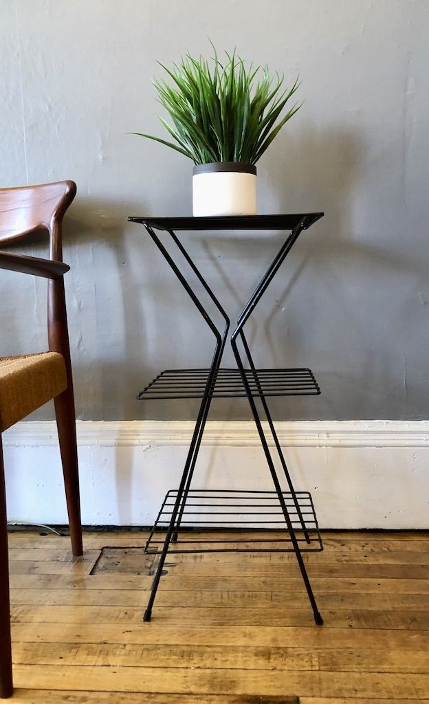Vintage Plant Stand / Side Table (View 8 of 15)
