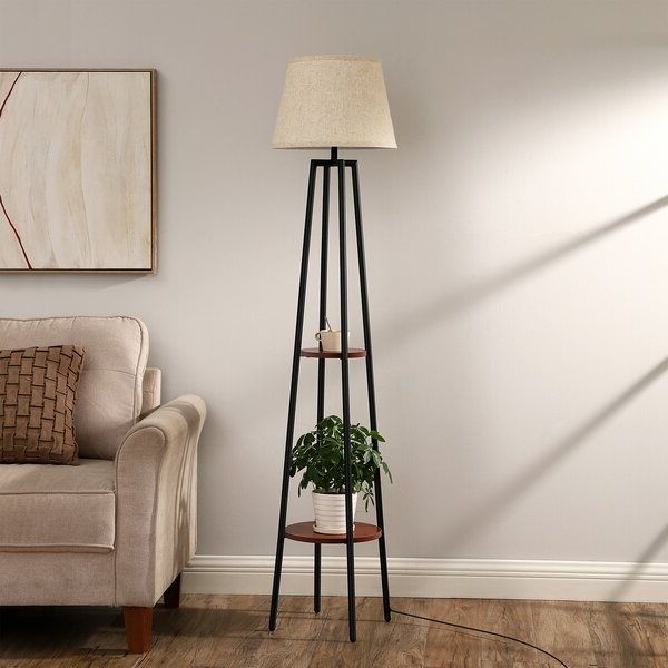 Wayfair With Beeswax Finish Standing Lamps (View 5 of 15)