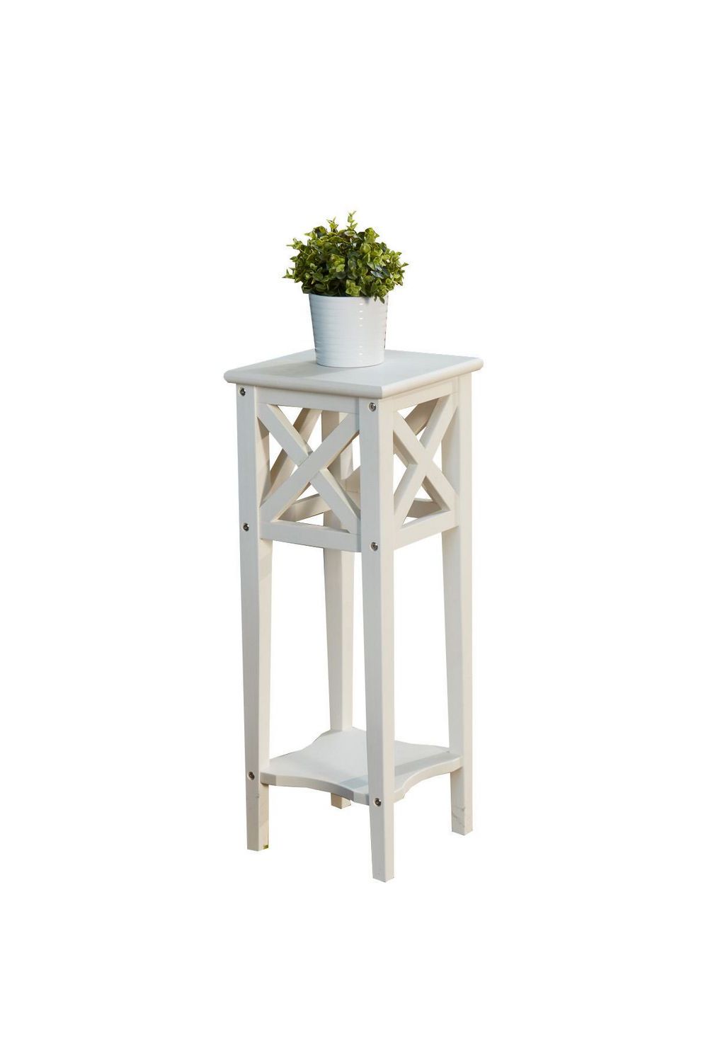 Well Known Leisure Design White Ivy Plant Stand (View 12 of 15)