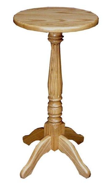 Well Liked Oak Plant Stands Inside Oak Wood Fluted Plant Stand From Dutchcrafters Amish Furniture (View 13 of 15)