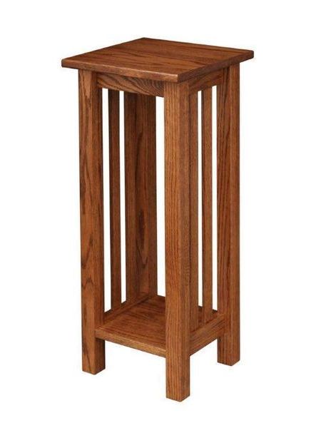 Well Liked Plant Stands With Side Table For Mission Plant Stand End Table From Dutchcrafters Amish Furniture (View 15 of 15)