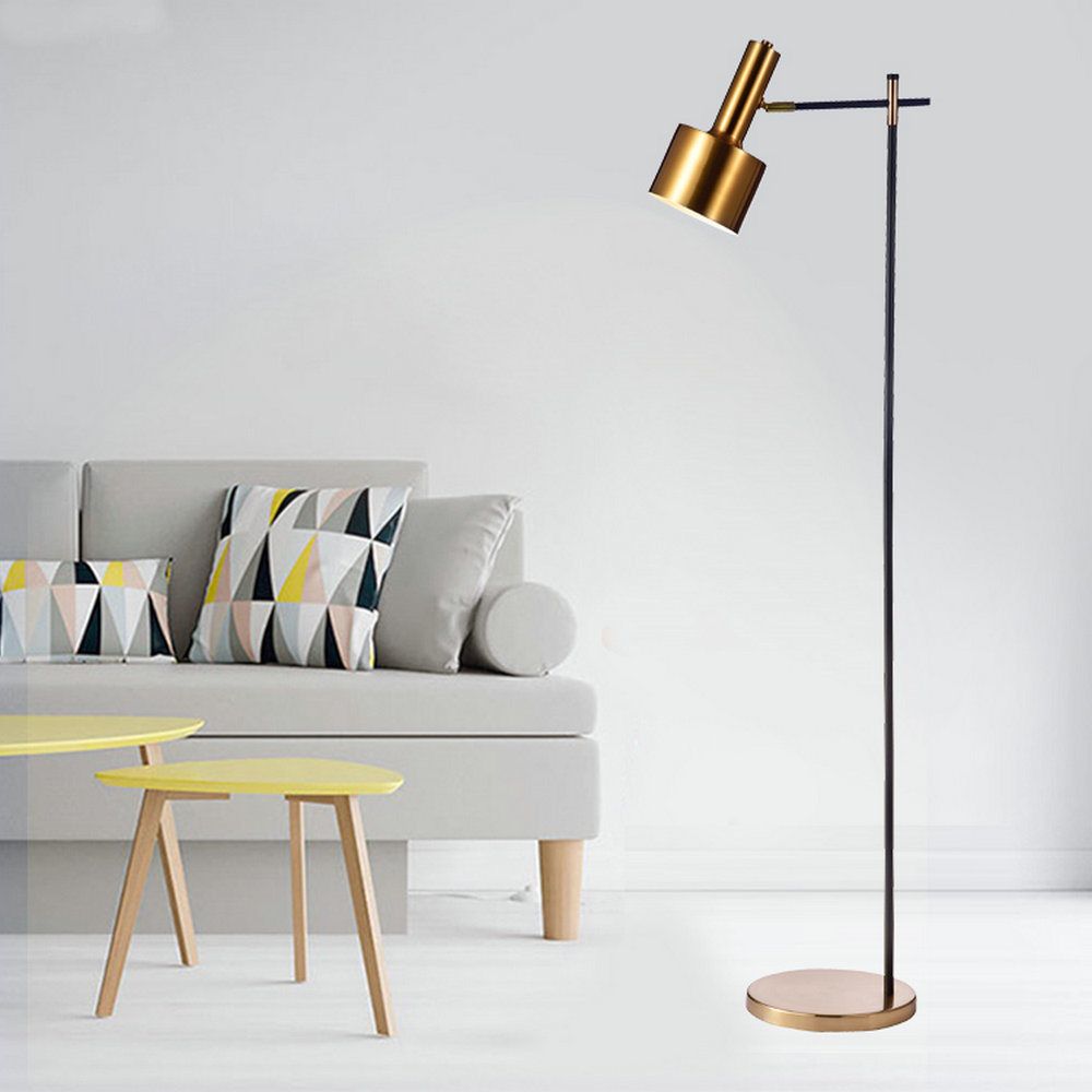 Wholesale Modern Led Gold Stand Light Designer Floor Lamps For Living Room  – China Floor Light And Floor Lamp Pertaining To Trendy Gold Standing Lamps (View 15 of 15)