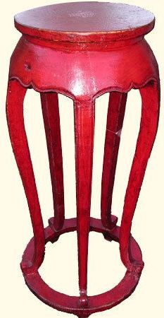 Widely Used Red Plant Stands With Oriental Five Legged Plant Stand Red Lacquer (View 13 of 15)