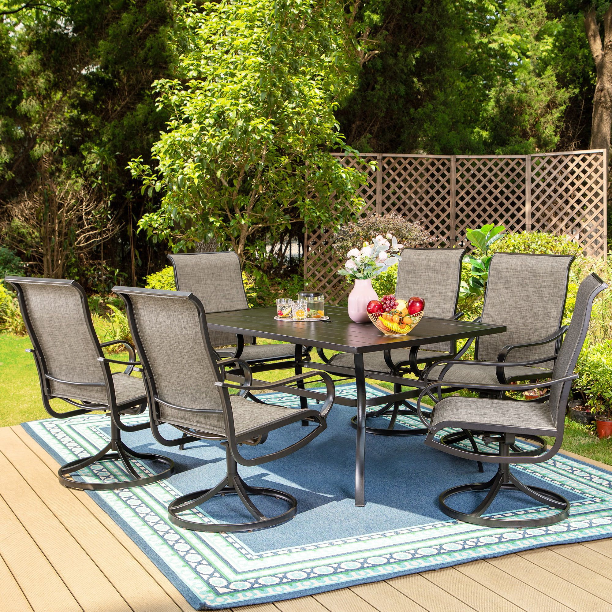 Featured Photo of Top 15 of Metal Table Patio Furniture
