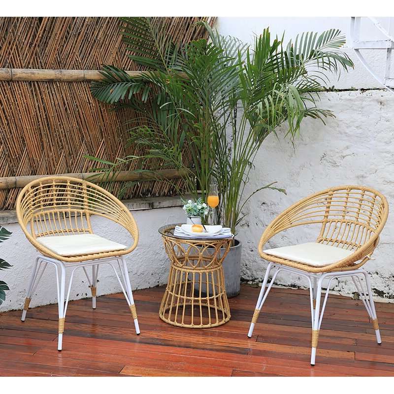 Best And Newest 18 Wicker Patio Furniture Pieces For Every Budget And Style With Patio Rattan Wicker Furniture (View 11 of 15)
