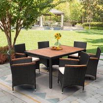 Gracie Oaks Patio Dining Sets You'll Love In  (View 13 of 15)
