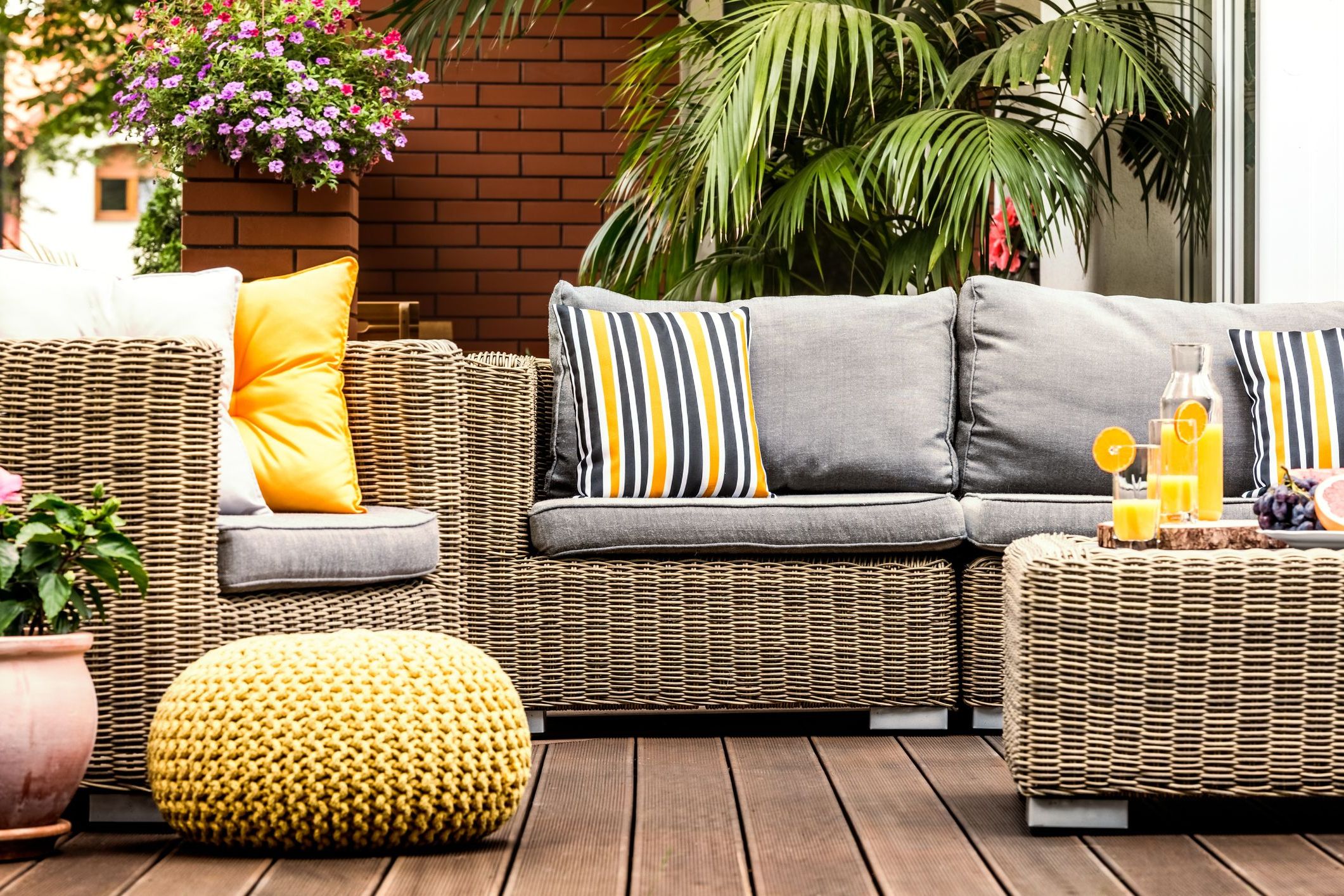 Latest 14 Outdoor Cushions To Spruce Up Your Garden Furniture Inside Balcony And Deck With Soft Cushions (View 10 of 15)