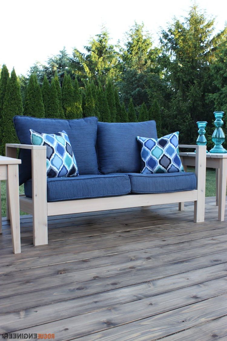 Loveseat Chairs For Backyard Inside Well Known Outdoor Loveseat » Rogue Engineer (Photo 14 of 15)