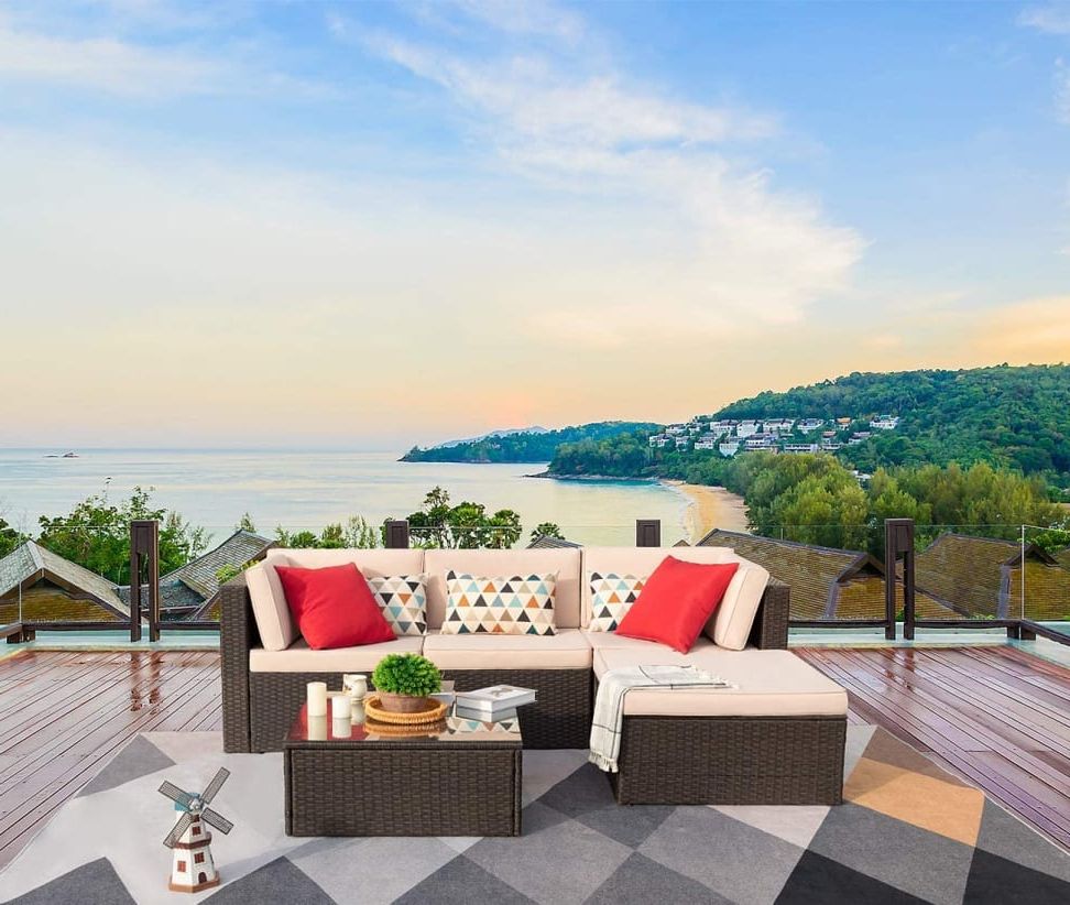 Most Popular 5 Best Patio Furniture Of 2023 – Reviewed With Regard To Balcony Furniture Set With Beige Cushions (View 15 of 15)