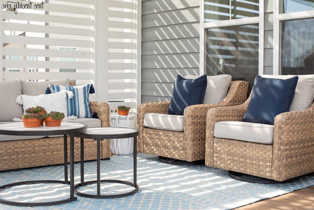 My Favorite Better Homes And Gardens Patio Furniture Pertaining To Preferred 2 Piece Swivel Gliders With Patio Cover (View 5 of 15)