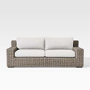 Outdoor Sand Cushions Loveseats Intended For Widely Used Outdoor Sofas: Outdoor Couches & Patio Couches (View 12 of 15)