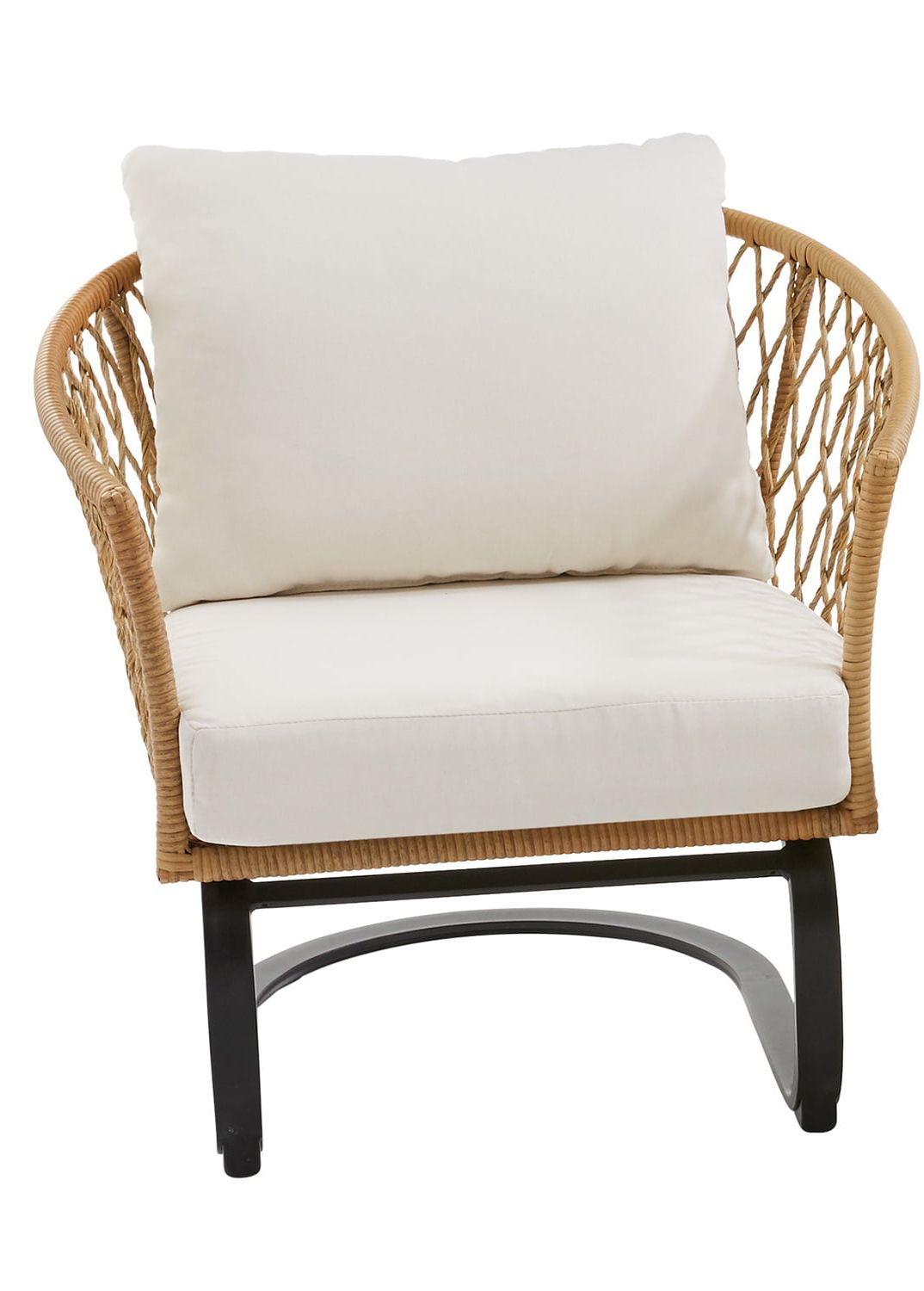 Well Known Better Homes & Gardens Ventura 3 Piece White Outdoor Boho Wicker Chat Set,  Wicker Frame – Walmart Intended For 3 Piece Outdoor Boho Wicker Chat Set (Photo 2 of 15)