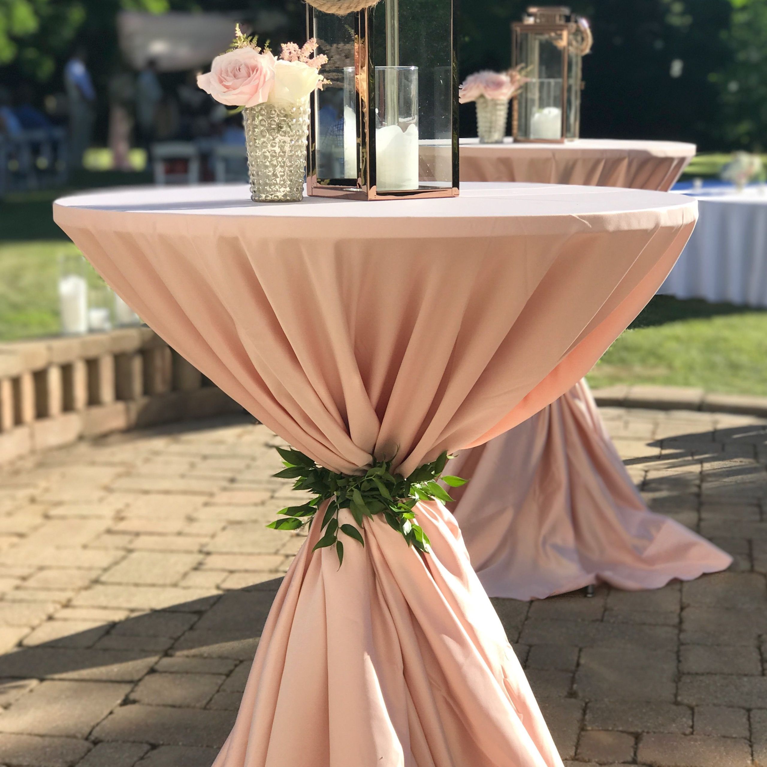 10+ Outdoor Party Table Decor With Regard To Most Popular Natural Outdoor Cocktail Tables (View 15 of 15)