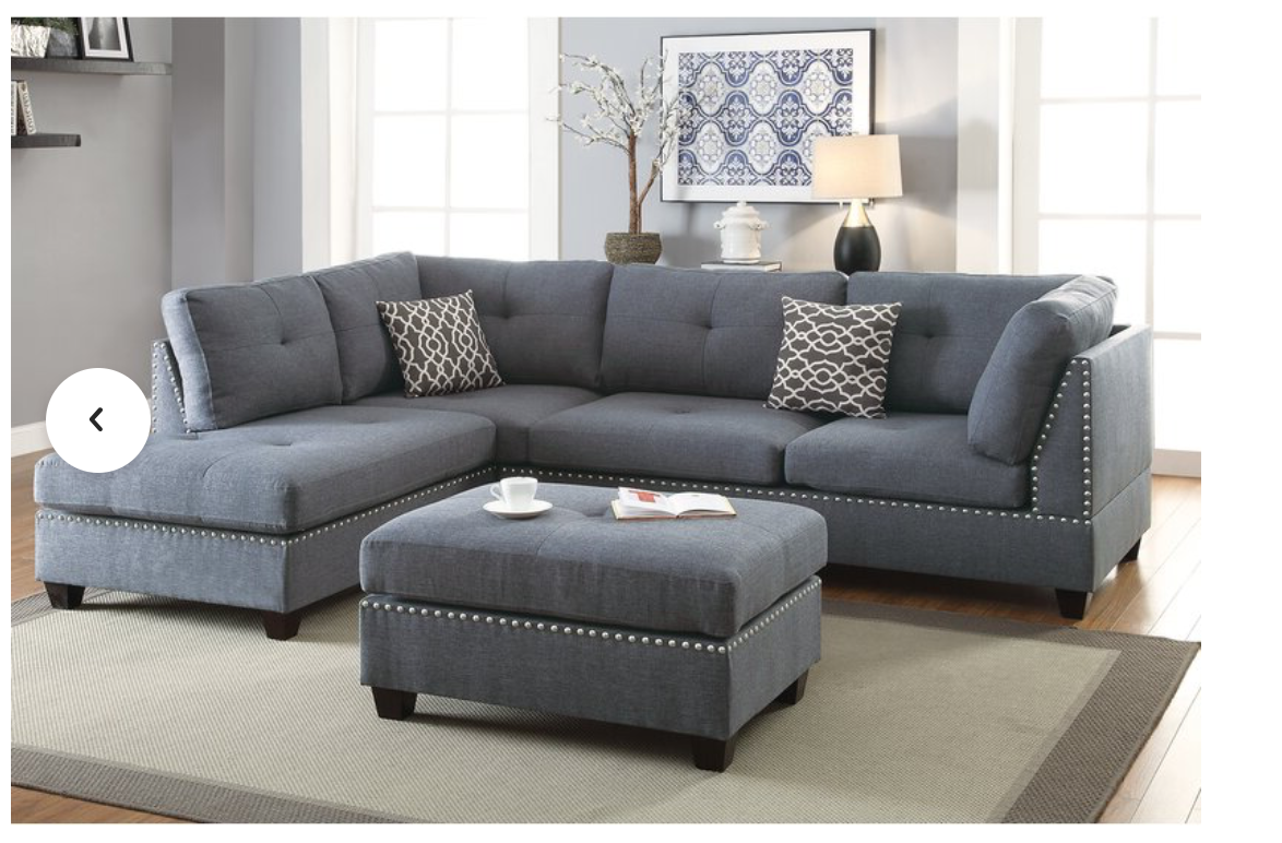 2018 104" Sectional Sofas Within Milani 104" Wide Reversible Sofa & Chaise With Ottoman (View 8 of 15)