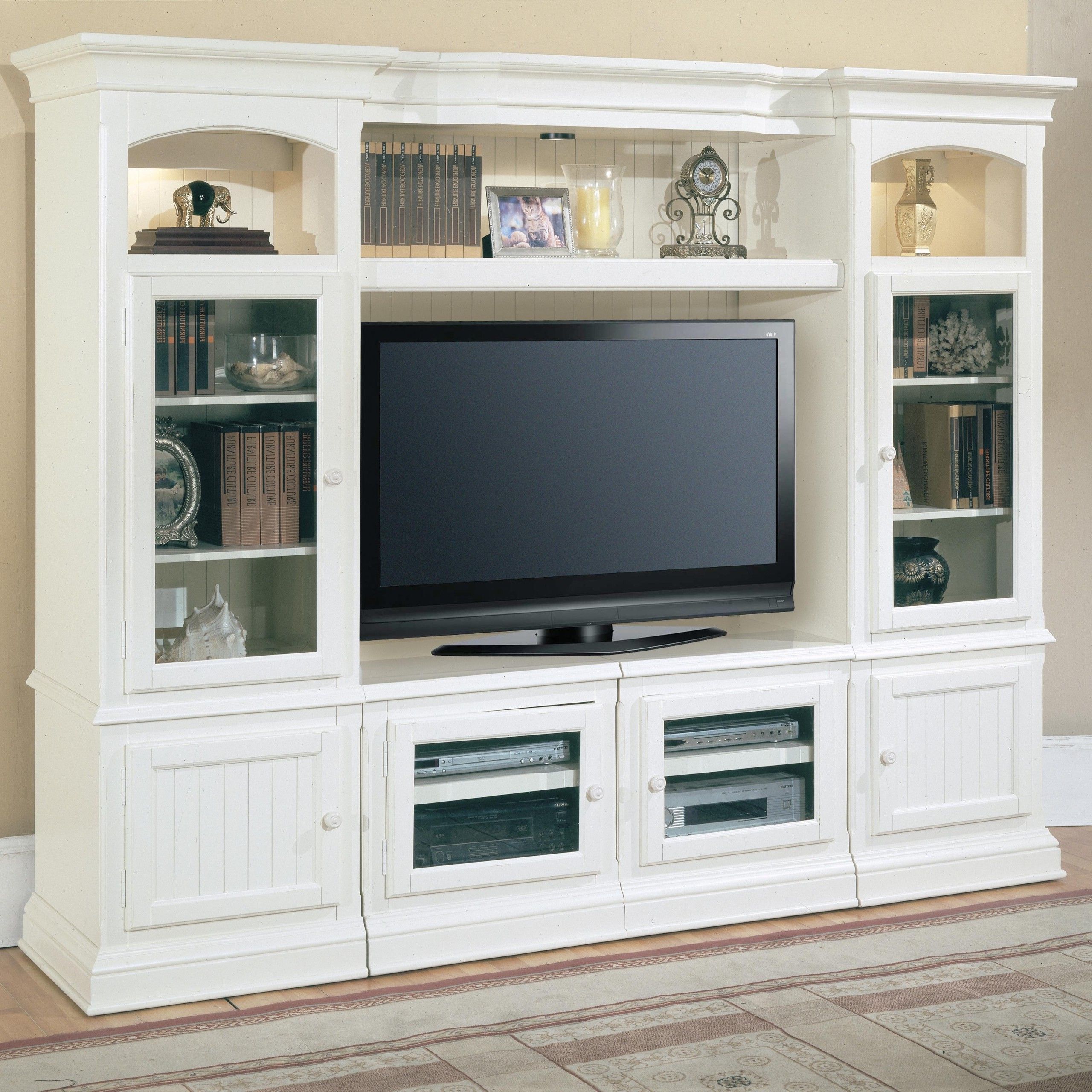 2020 Traditional Entertainment Wall Units – Ideas On Foter In Entertainment Units With Bridge (View 14 of 15)