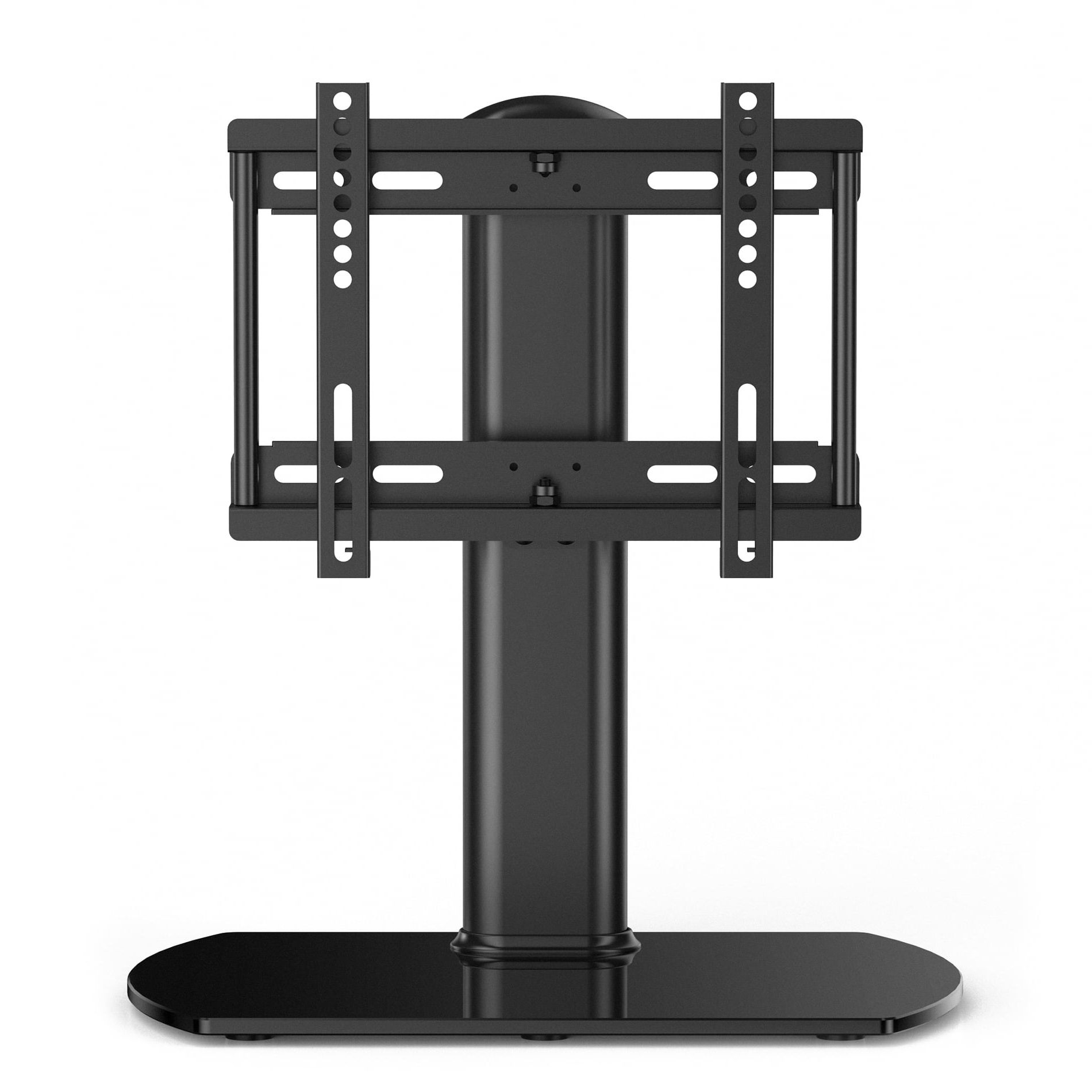 2020 Universal Tabletop Tv Stands Intended For Fitueyes Universal Swivel Tabletop Tv Stand Base With Mount For 27 To (Photo 8 of 15)