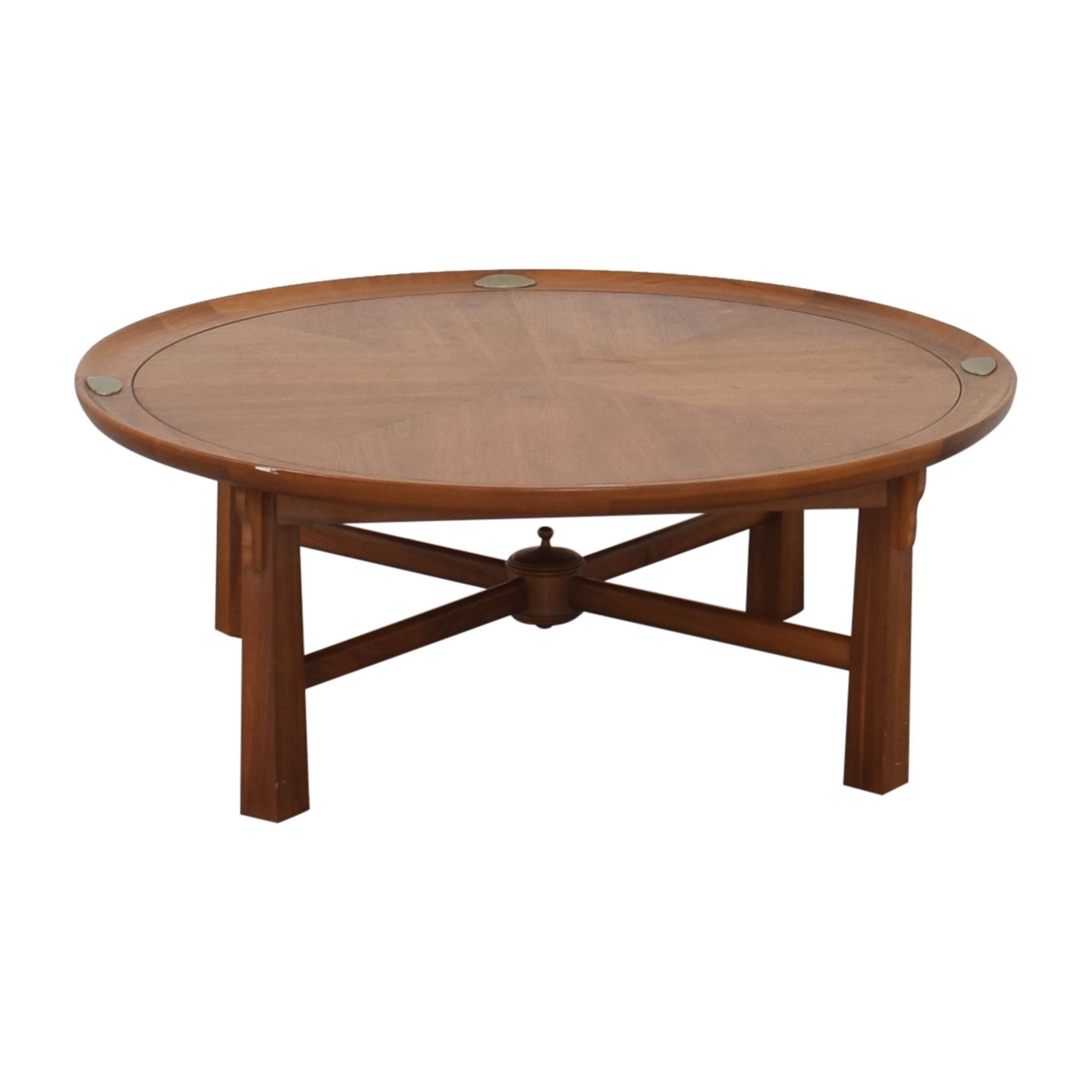 [%72% Off – Heritage Henredon Heritage Henredon Round Coffee Table / Tables In Latest American Heritage Round Coffee Tables|american Heritage Round Coffee Tables Pertaining To Well Liked 72% Off – Heritage Henredon Heritage Henredon Round Coffee Table / Tables|most Current American Heritage Round Coffee Tables Regarding 72% Off – Heritage Henredon Heritage Henredon Round Coffee Table / Tables|fashionable 72% Off – Heritage Henredon Heritage Henredon Round Coffee Table / Tables With Regard To American Heritage Round Coffee Tables%] (Photo 9 of 15)
