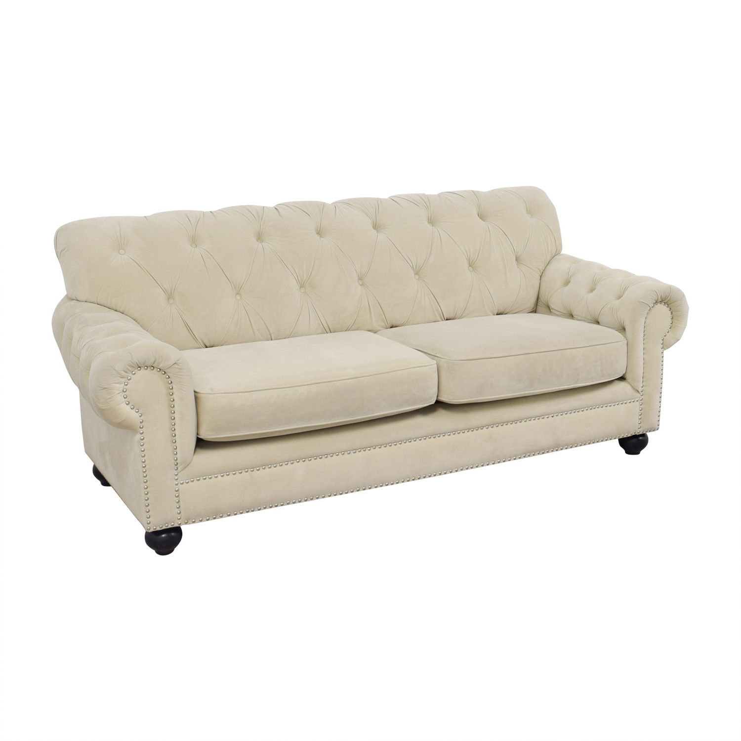 [%88% Off – Chesterfield Style Tufted Beige Velvet Sofa / Sofas With Regard To Latest Elegant Beige Velvet Sofas|elegant Beige Velvet Sofas Regarding Well Known 88% Off – Chesterfield Style Tufted Beige Velvet Sofa / Sofas|famous Elegant Beige Velvet Sofas With Regard To 88% Off – Chesterfield Style Tufted Beige Velvet Sofa / Sofas|2018 88% Off – Chesterfield Style Tufted Beige Velvet Sofa / Sofas In Elegant Beige Velvet Sofas%] (View 15 of 15)