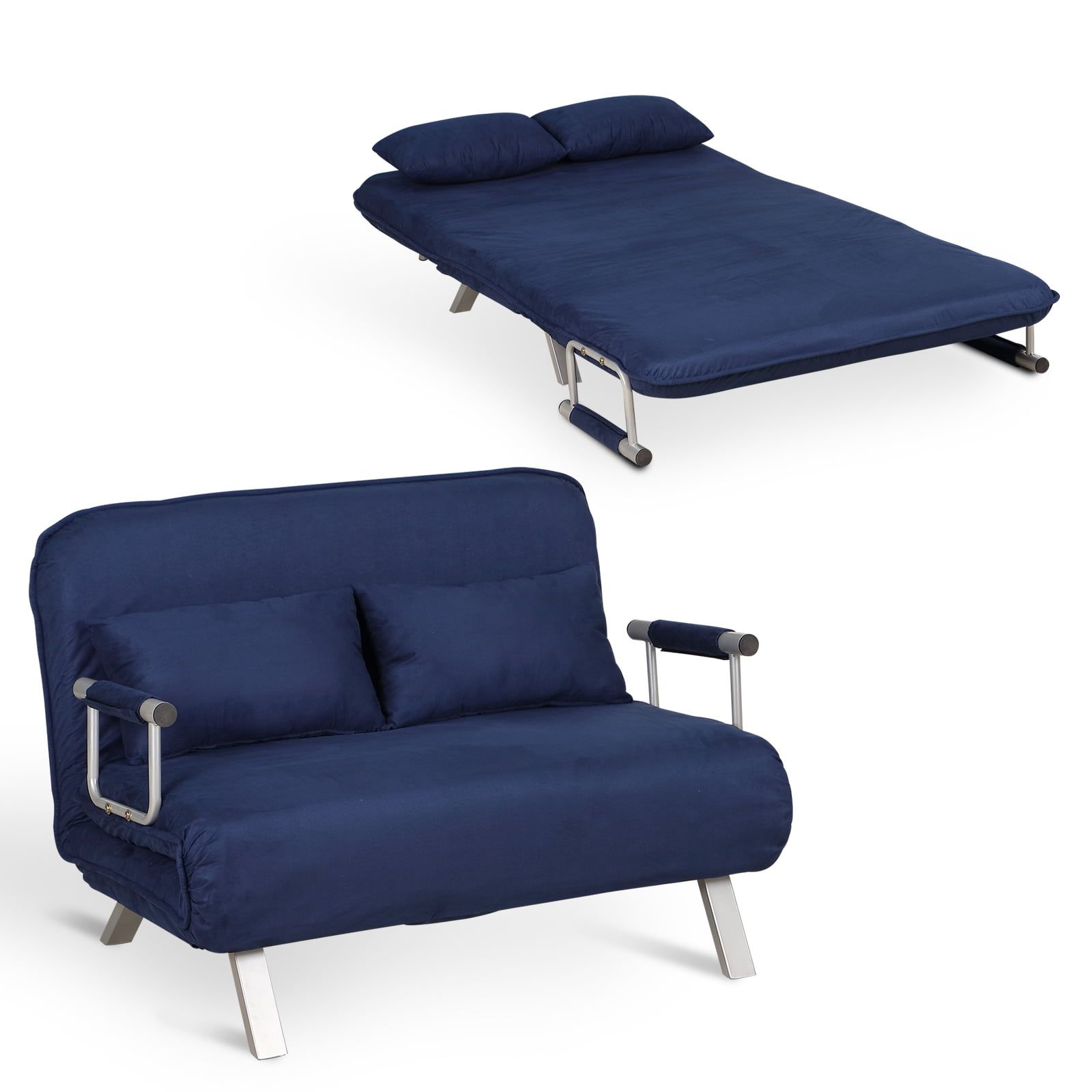 Featured Photo of 2024 Popular Adjustable Backrest Futon Sofa Beds
