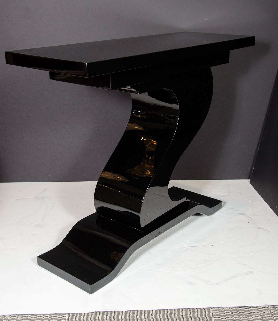 Asymmetrical Console Table Book Stands For Latest Mid Century Modernist Asymmetrical Console Table In The Manner Of Karl (View 7 of 15)