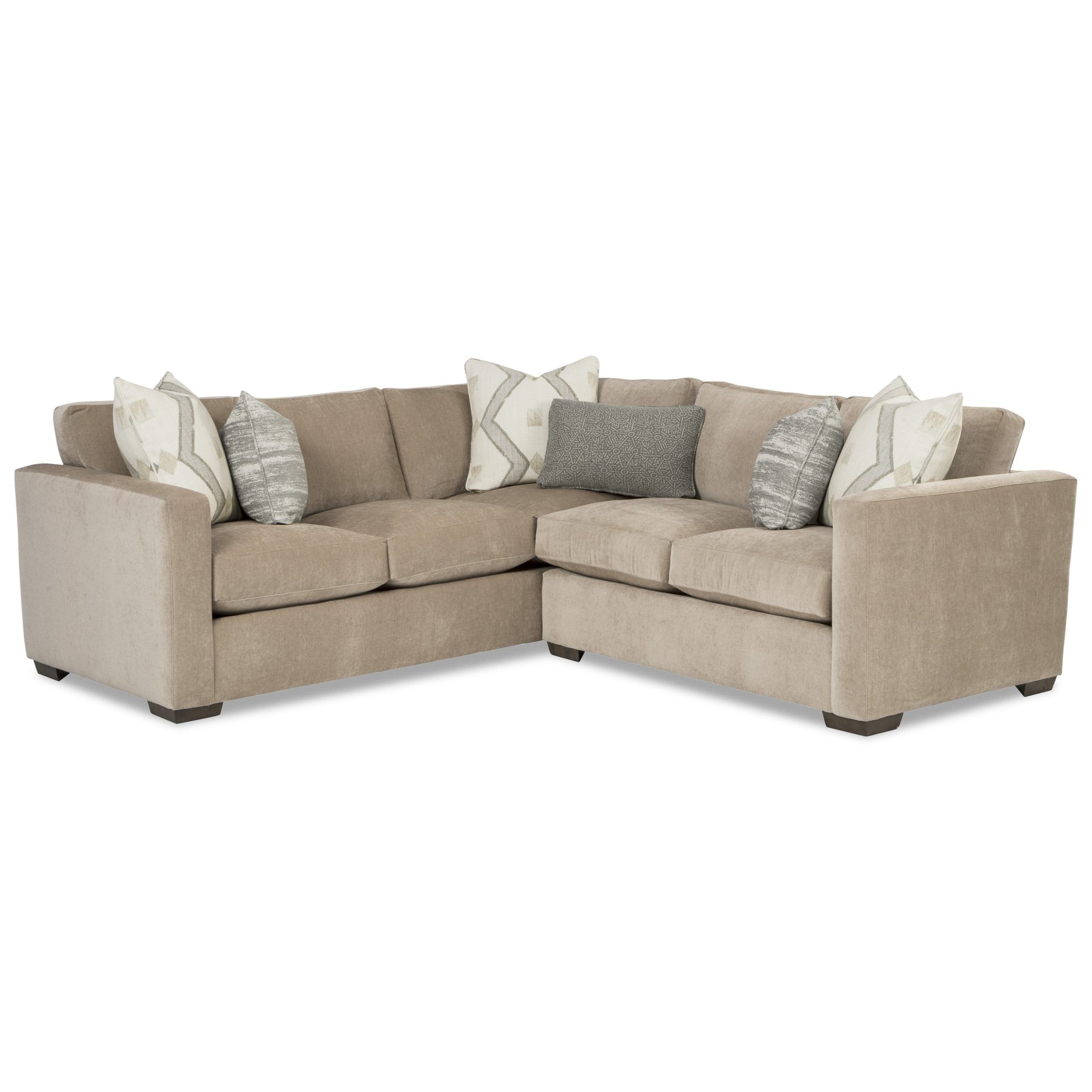 Best And Newest Craftmaster 792750bd Contemporary 2 Piece Sectional With Raf Corner Regarding Microfiber Sectional Corner Sofas (View 13 of 15)