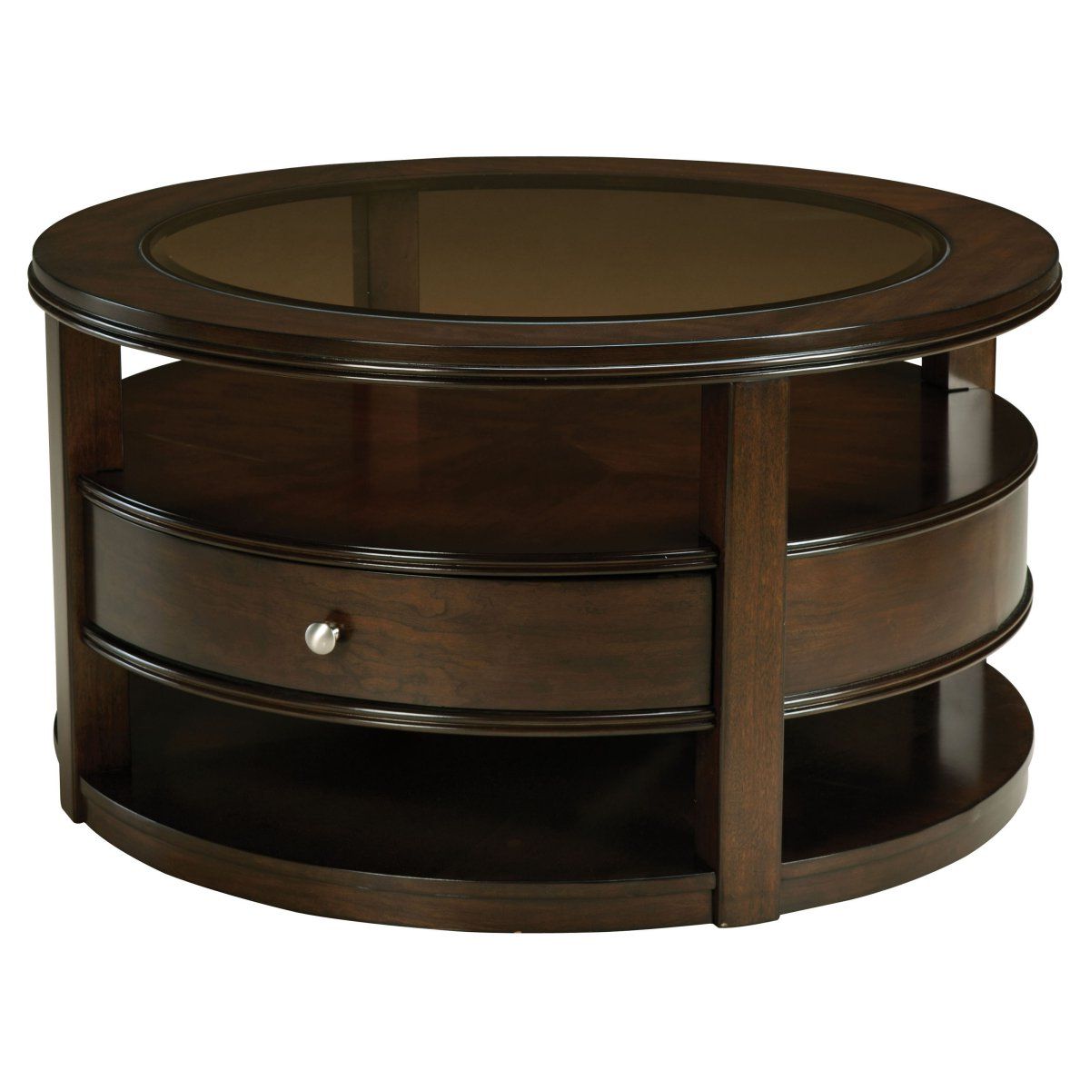 Best And Newest Round Coffee Tables With Storage Intended For Awesome Round Coffee Tables With Storage – Homesfeed (View 3 of 15)