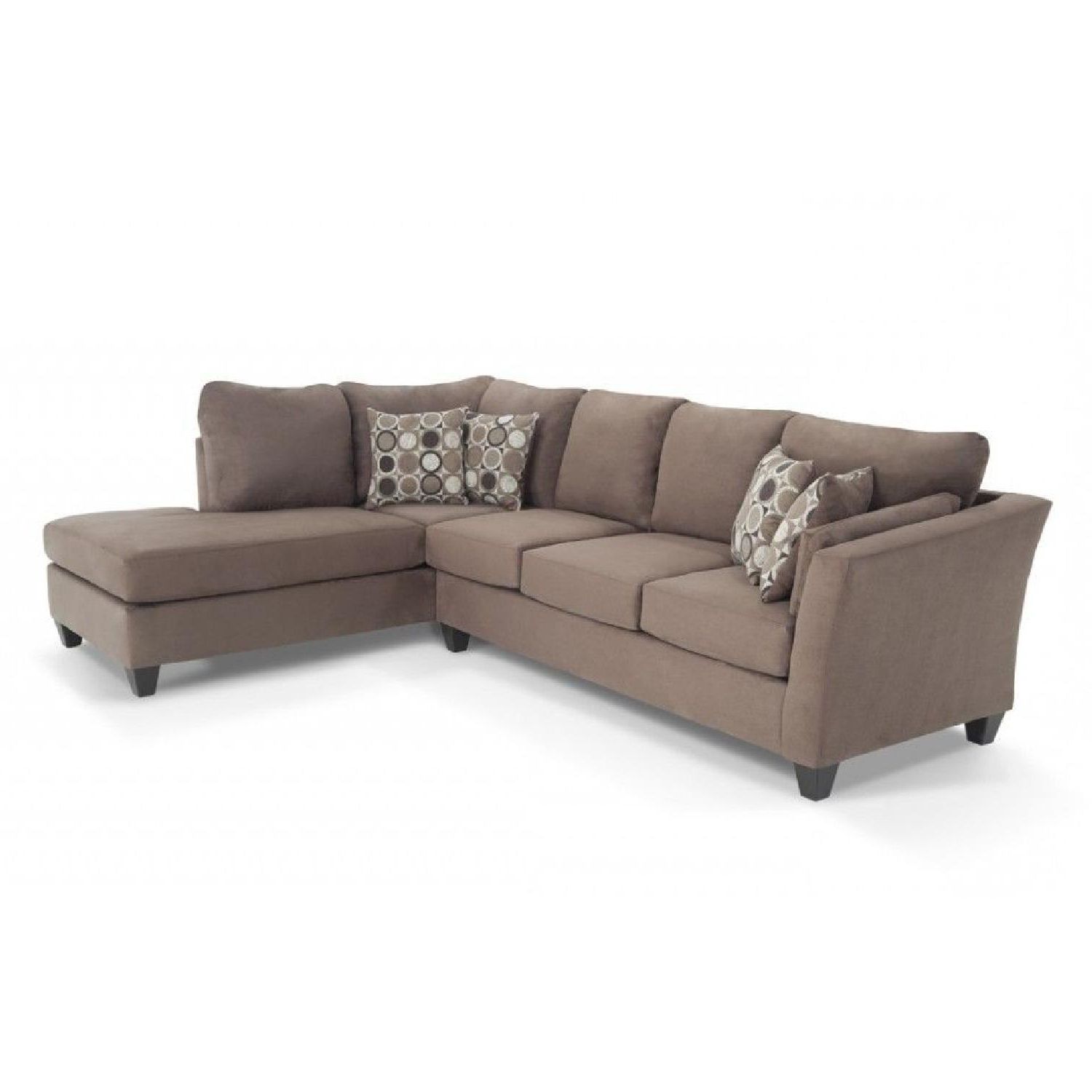 Bob's Libre Ii 2 Piece Left Facing Queen Sleeper Sectional – Aptdeco Within Most Recently Released Left Or Right Facing Sleeper Sectionals (Photo 9 of 15)