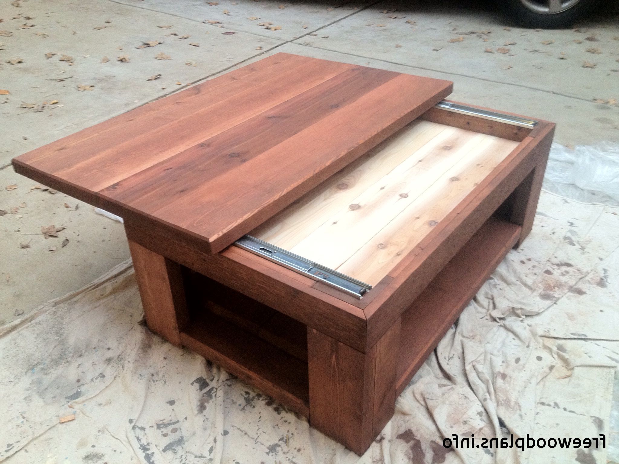 Coffee Table In Favorite Coffee Tables With Hidden Compartments (Photo 8 of 15)