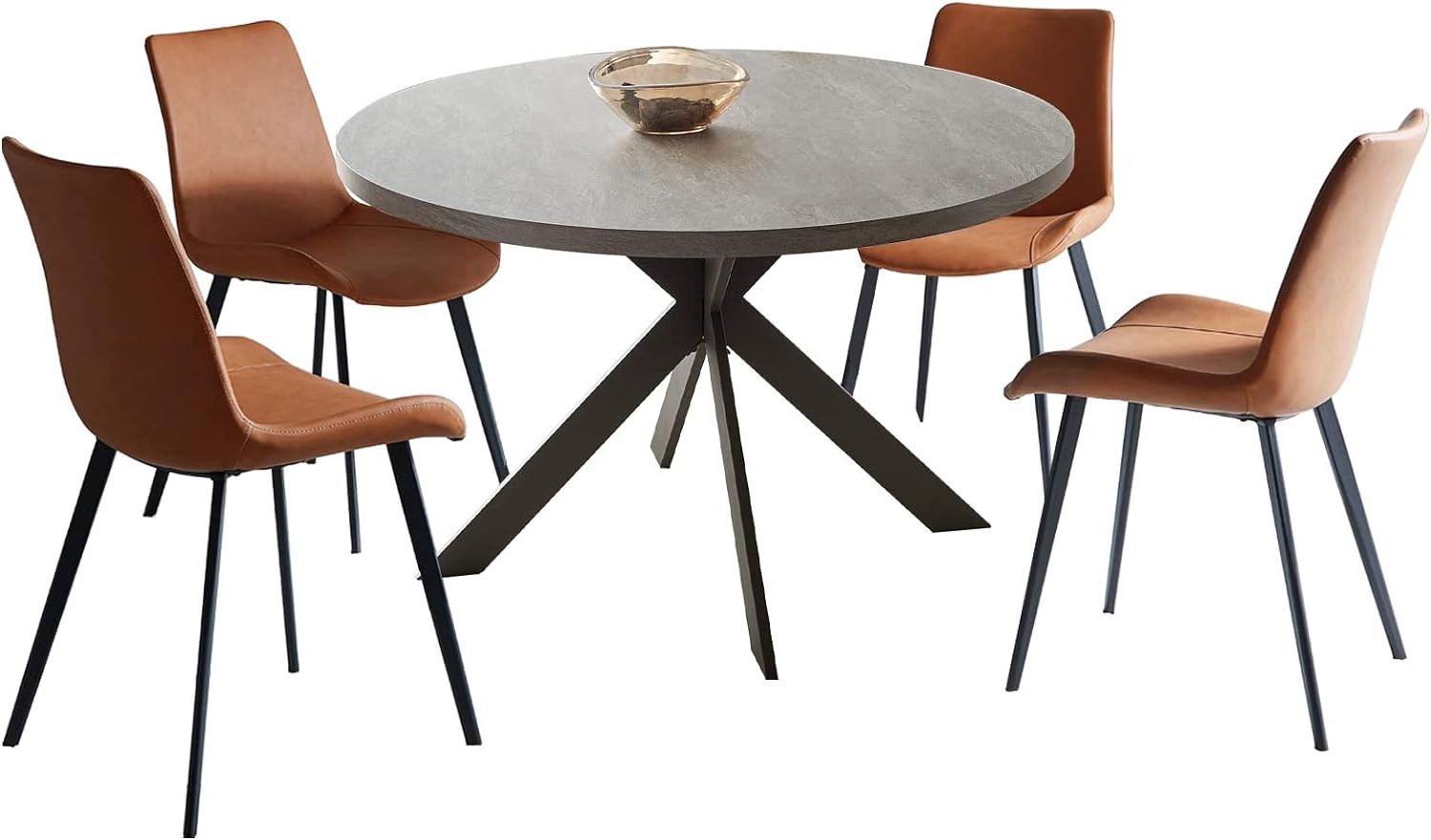 Coffee Tables For 4 6 People With Regard To Favorite Buy 47 Round Dining Table Set, Mid Century Modern Round Dining Table (Photo 1 of 15)