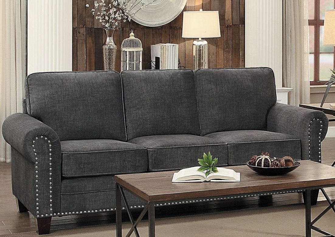 Coleman Furniture Inside Sofas In Dark Gray (View 2 of 15)