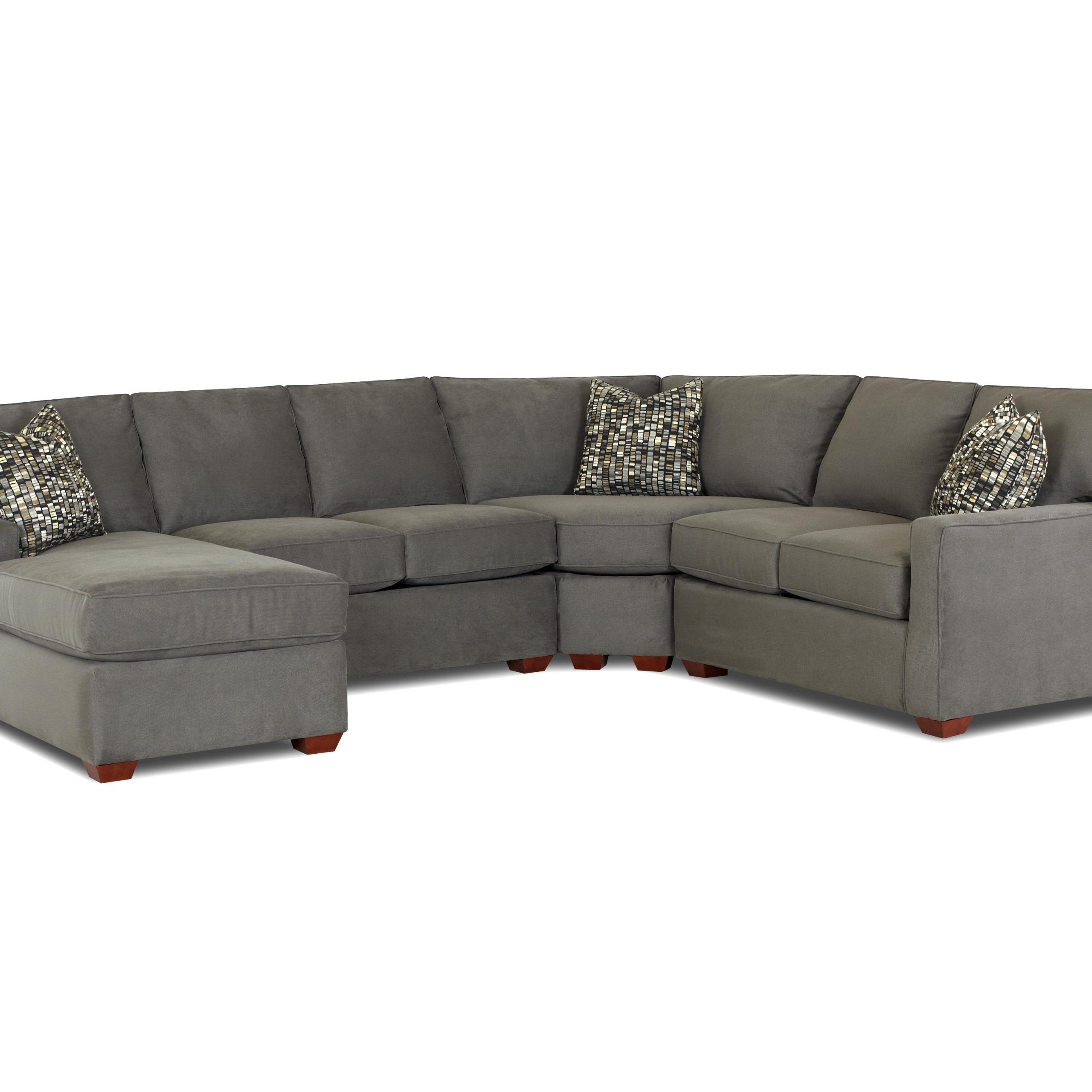 Contemporary L Shaped Sectional Sofa With Right Arm Facing Chaise For Latest Modern L Shaped Sofa Sectionals (View 2 of 15)