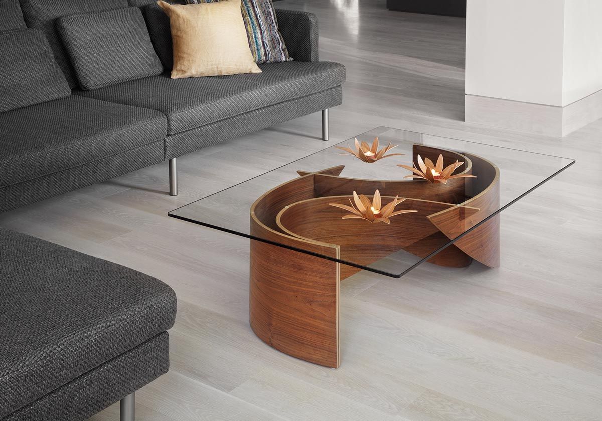 Current Modern Wooden X Design Coffee Tables Regarding 10+ Stylish Modern Wooden Coffee Table Designs – Decoomo (Photo 1 of 15)