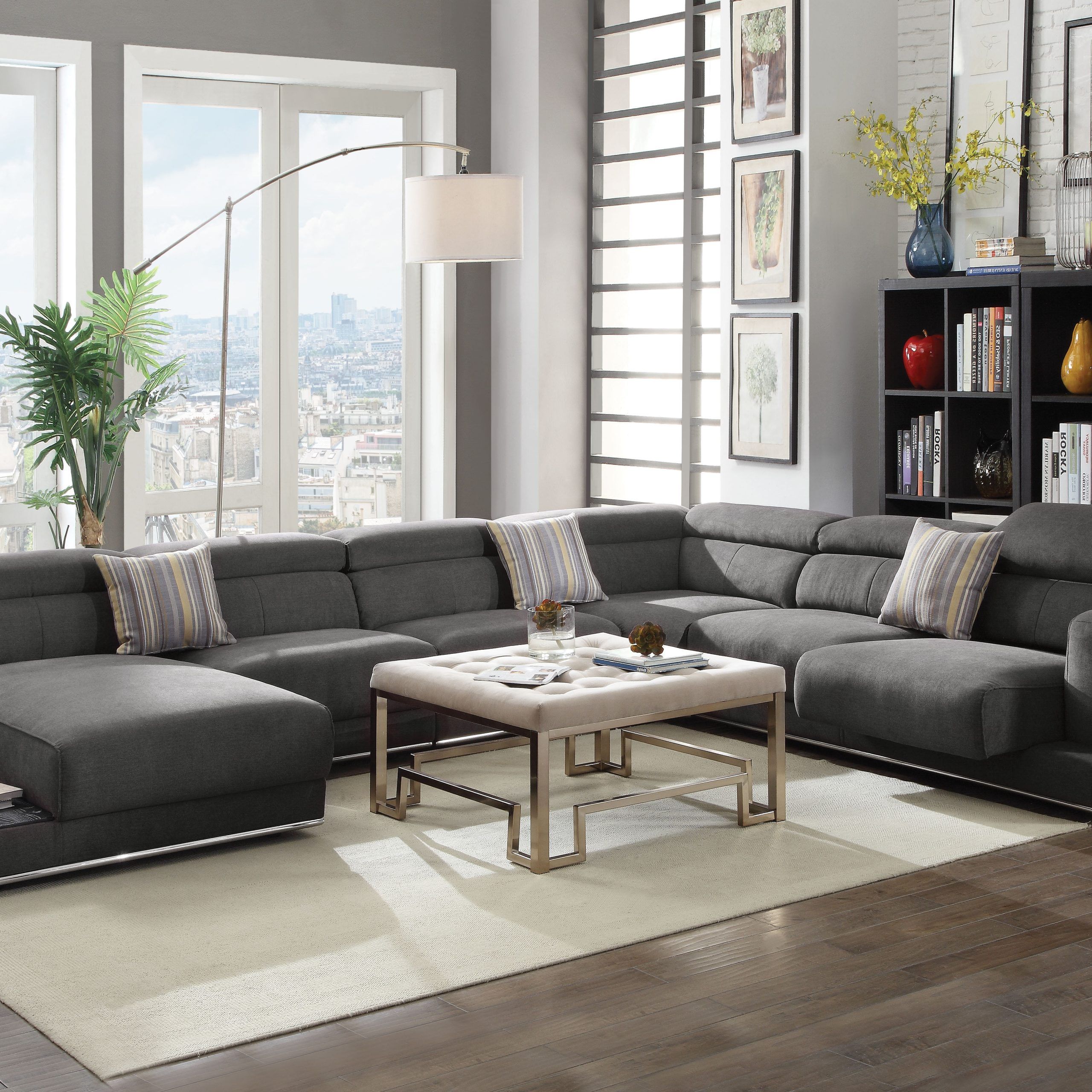 Dark Gray Sectional Sofas