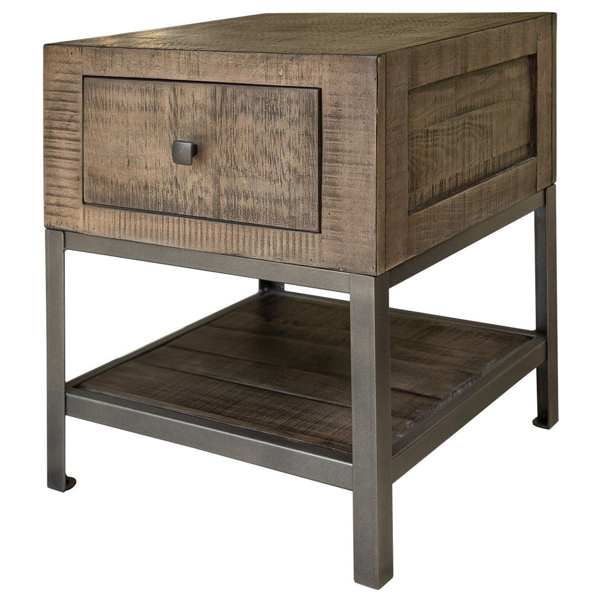 Darvin Regarding Rustic Gray End Tables (View 13 of 15)