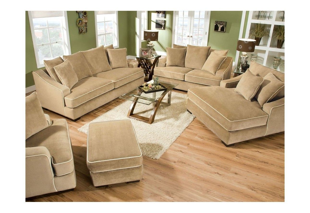 Deep Sofa, Living Room Sofa Set Inside Fashionable 110" Oversized Sofas (Photo 9 of 15)