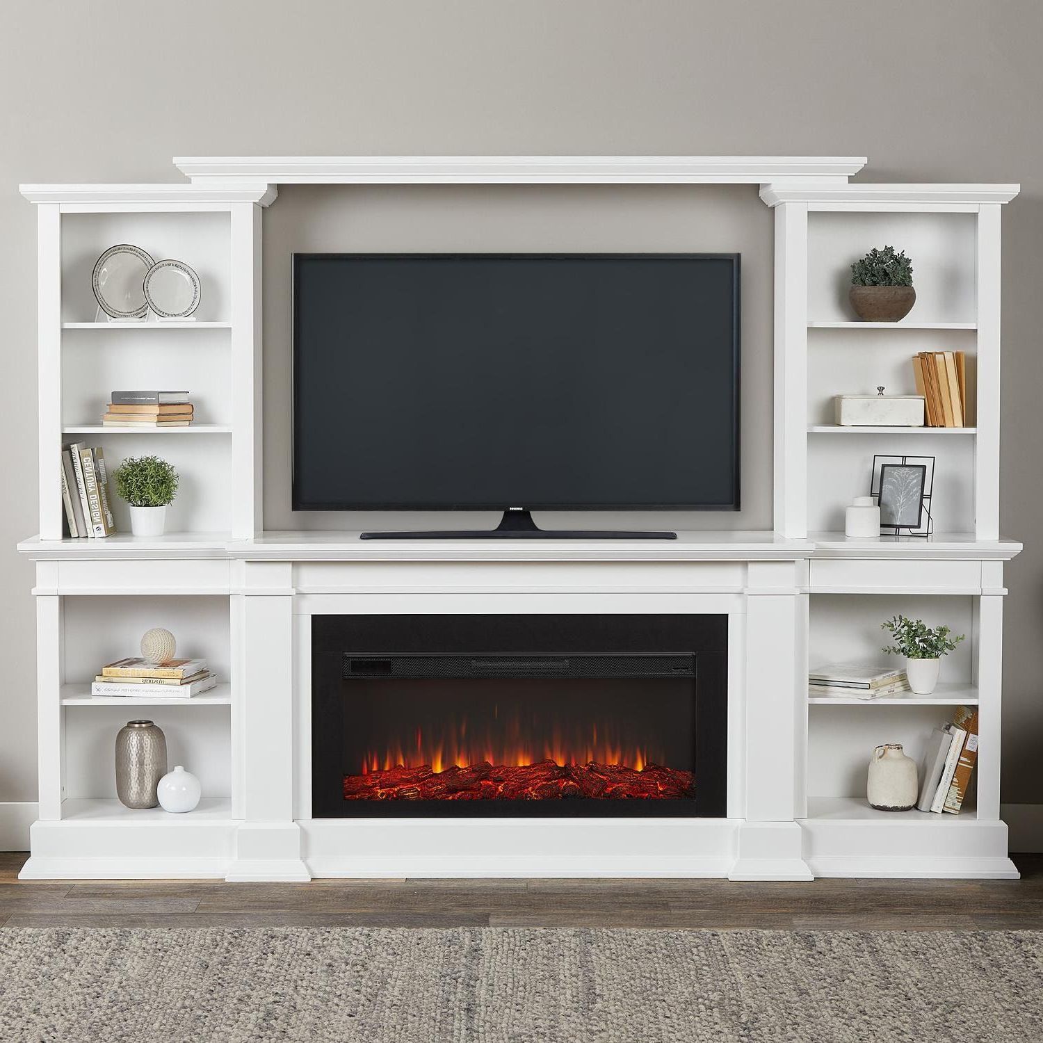 Featured Photo of 15 Best Electric Fireplace Entertainment Centers