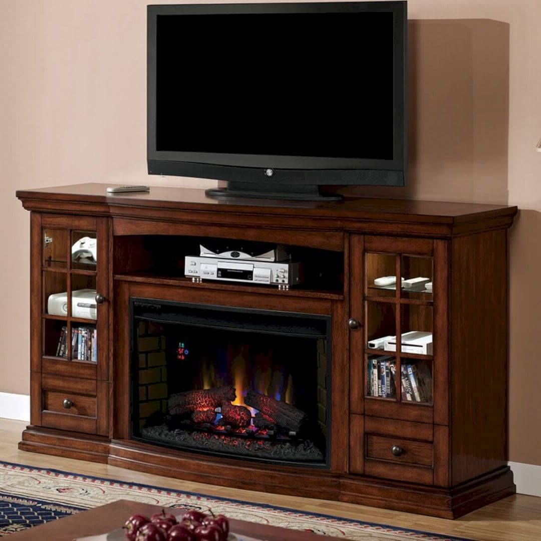 Electric Fireplace Entertainment Centers Inside Most Recently Released 17 Diy Entertainment Center Ideas And Designs For Your New Home (Photo 8 of 15)