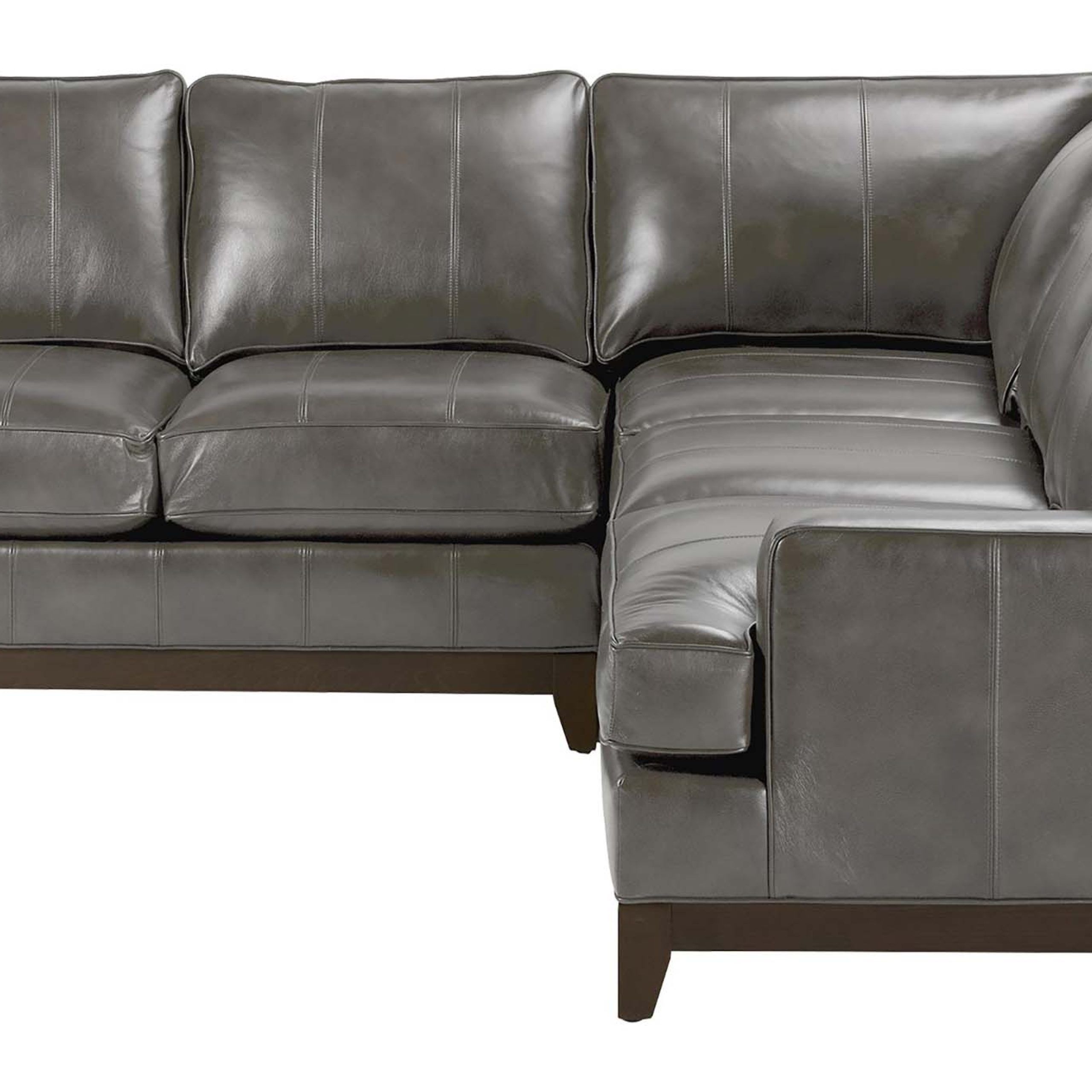 Ethan Allen With Regard To Most Recent 3 Piece Leather Sectional Sofa Sets (View 3 of 15)