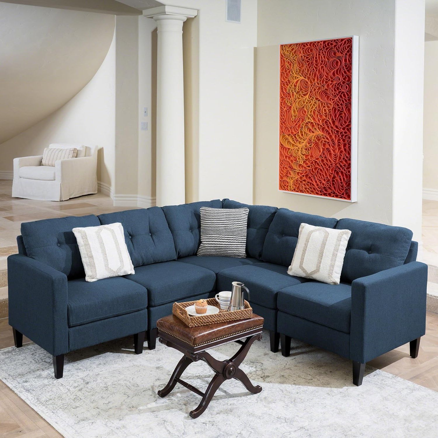 Famous Sofas For Small Spaces Within 5 Best Sectional Sofa For Small Living Rooms – Costculator (View 5 of 15)