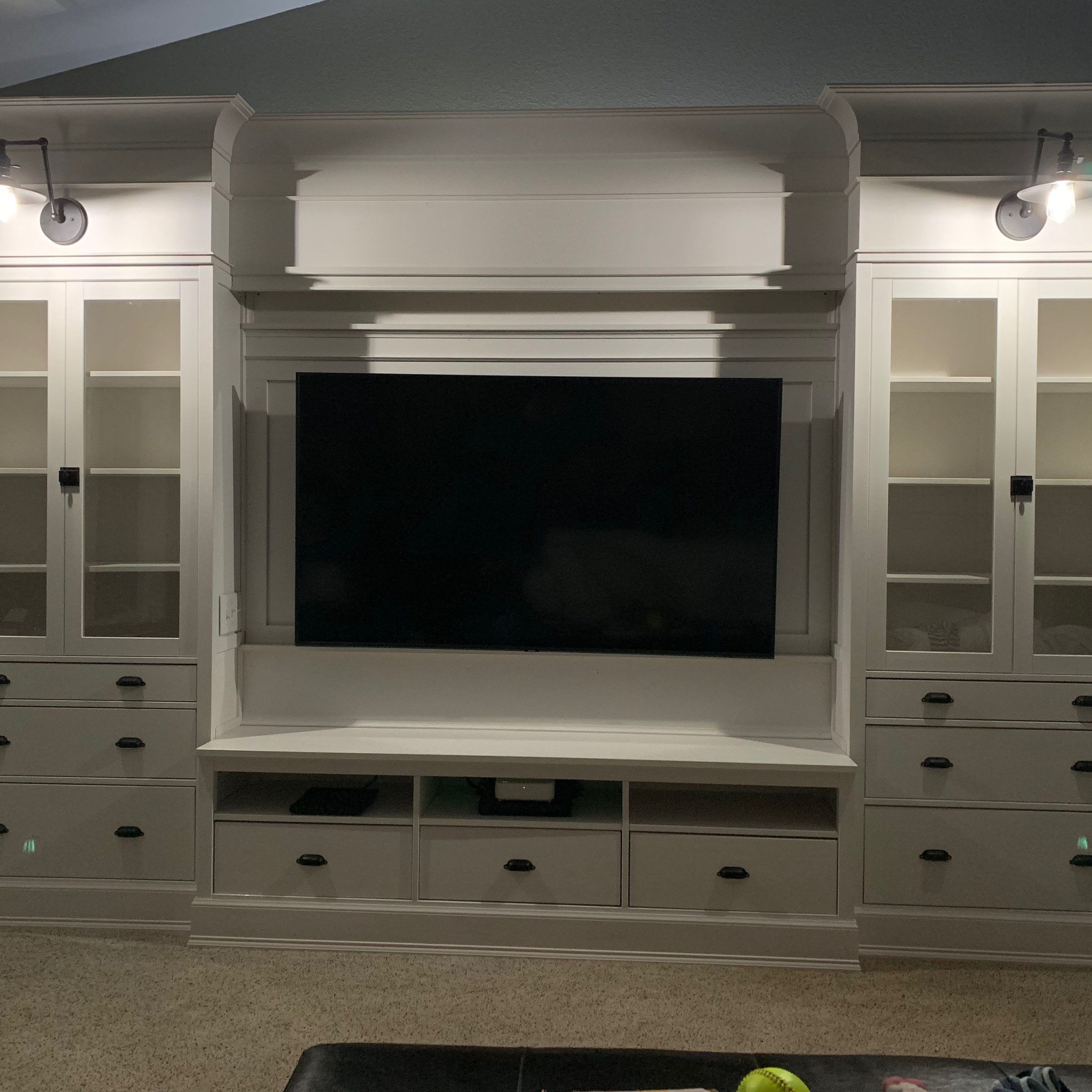 Farmhouse Media Entertainment Centers With Preferred Modern Farmhouse Entertainment Media Center For Sale In Mn (View 9 of 15)